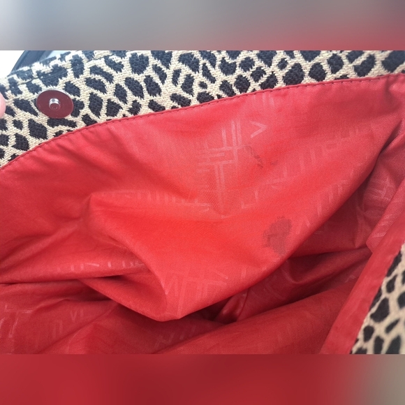 EUC DIANE VON FURSTENBERG Madagascar Collection Tiger Print Canvas XL Bag - Picture 14 of 16